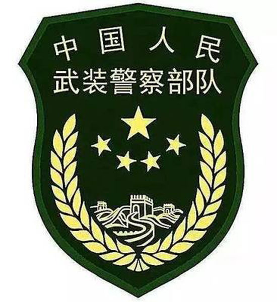 武装警察警徽图片