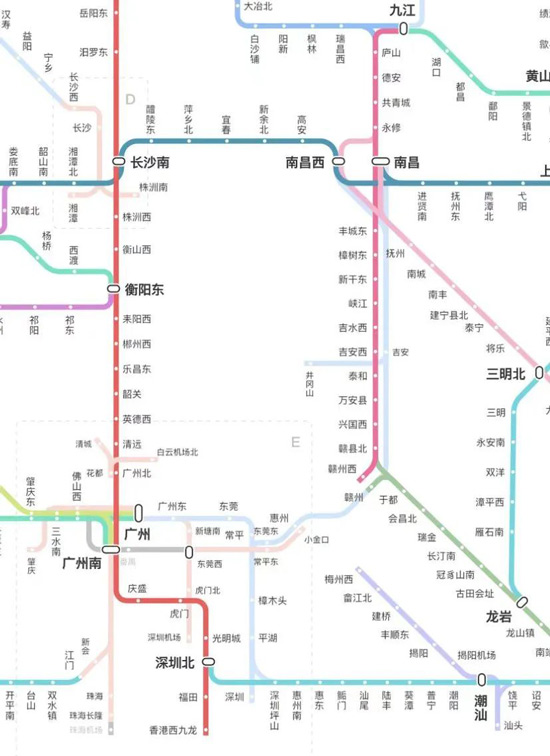 下月起，长沙可坐高铁直达香港！