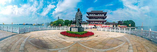【常德名片｜文旅地标①】登司马楼，读千年常德：在柳叶湖遇见诗豪的“第二故乡”